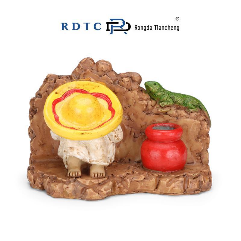 Cartoon Character Sandplay Set: Micro Landscape Scenery Ornaments for Sand Tray Box & Garden