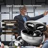 DL3 Bluetooth Навушники-кліпси для вух: Довготривалі, безболісні внутрішньоканальні TWS-навушники з наддовгим терміном роботи від батареї та ШІ-перекладом.