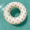 Siyzda Float Float Heart Pattern Float for Adults and Children Diameter 80cm Float Ring Type Summer Vacation Water Play Sea Beach Swimming Pool
