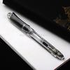 Limited Color Majohn V60 Transparent Triangular Piston Resin Fountain Pen Writing Pen School Business Stationery Supplies Gift