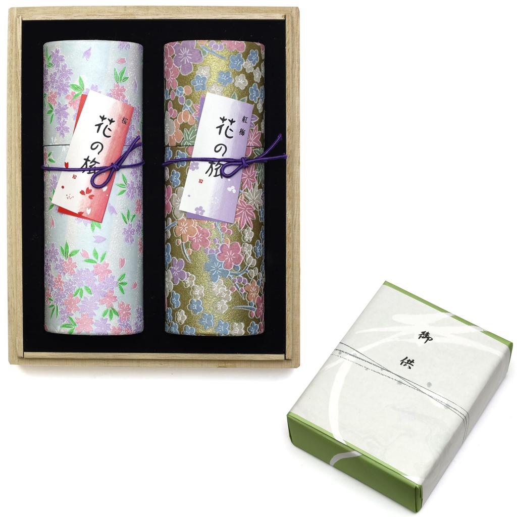 Sympathy Incense Gift for the 49th Day or First Anniversary of a New Bon Festival 2 Outer Made in Low Smoke Death, [Hanakurabe (Flower Comparison)