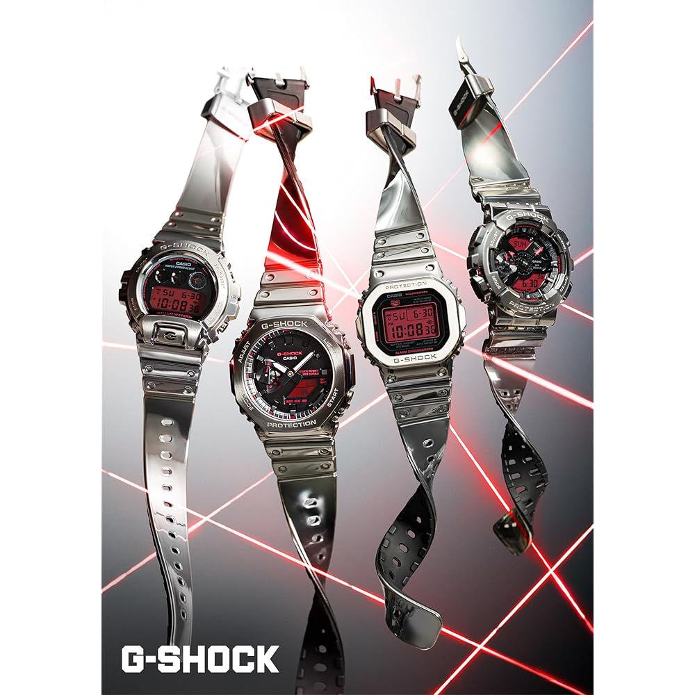 Casio G-Shock GM-2100YRA-8AJF Men's Silver Watch Durable Design Water Resistant