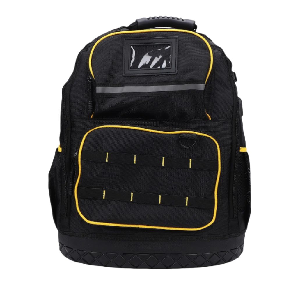 Multiple Pockets Tool Backpack Black Color Toolkit New Design Tool Bag  Multi Functional Storage