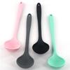 Kitchen Multifunction Curved Handle Non-stick Dinnerware Tableware Soup Ladle Serving Spoon Scoop