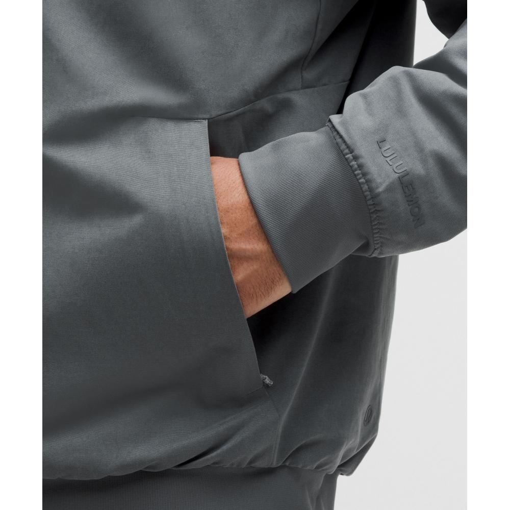 Lululemon Switch Over Bomber Jacket Oil Grey