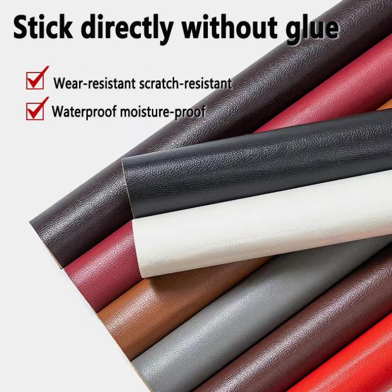 Repair Self-adhesive Patch Sticker DIY Multi-color Repair Refurbished Leather Cutting Patches Sofa Car Seat Leather