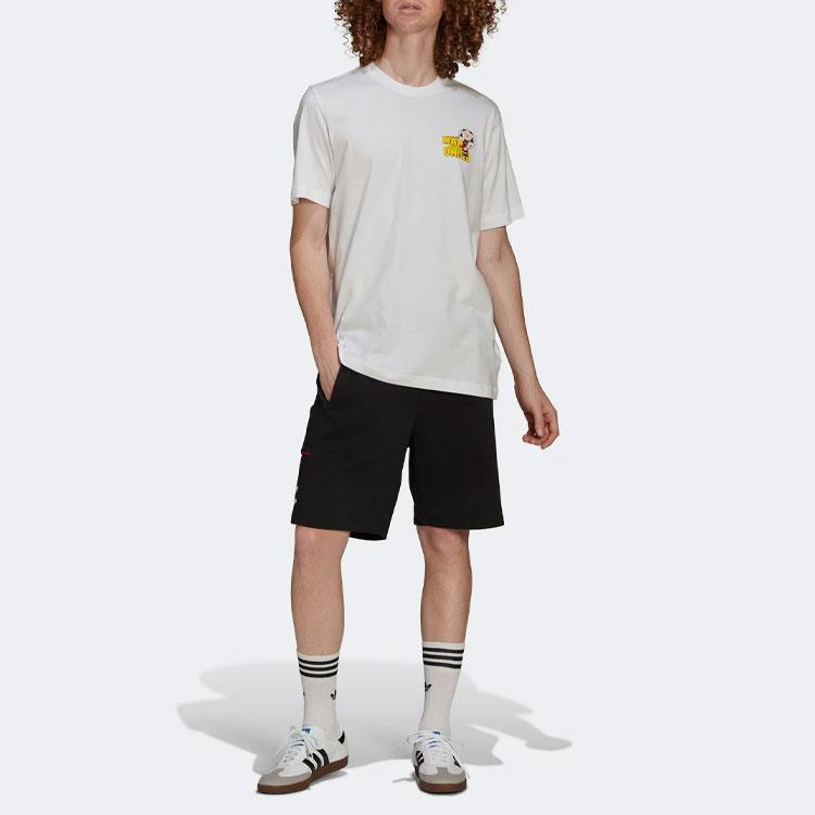 adidas Original Manchester United Graphic Tee 'White' Men's HP0448