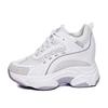 2026 autumn women's shoes new flat bottom heel casual sports student shoes women's net shoes thick sole