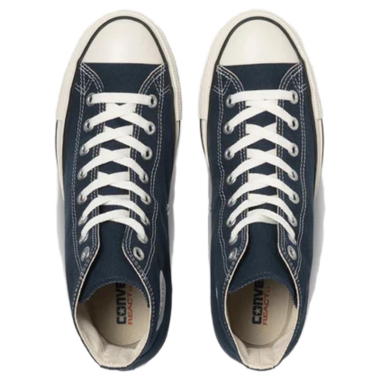 New Converse All Star High Top Canvas Shoes Unisex Blue White Japan Version 31311852