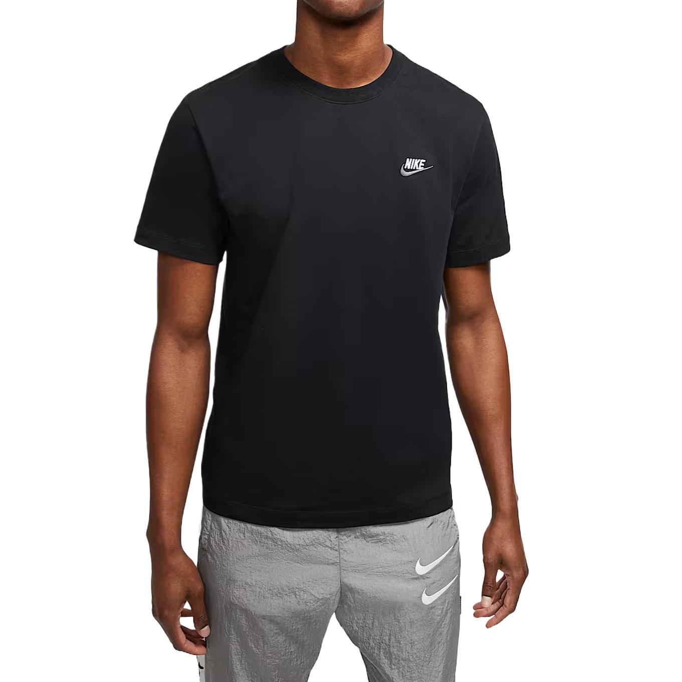 Nike Sportswear Club Embroidered Soft Comfortable Short Sleeve T-Shirt Men Tops AR4999-014 S