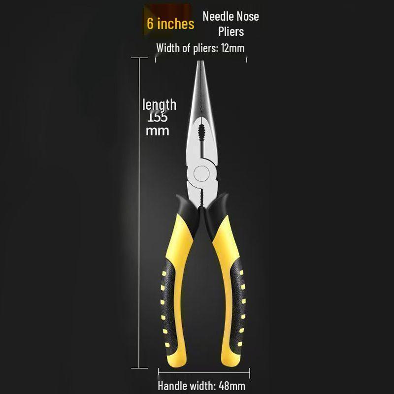 

Electrician s Lineman s Pointed-Nose Pliers - Household Tool, One Piece, Free Shipping