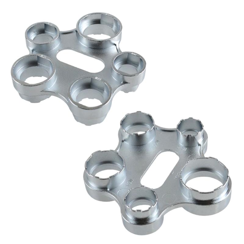 6 in 1 Wrench Faucet Aerators Disassembly Wrench Water Flows Adjusting Faucet Bubblers Wrench Plumber Repair Tool