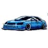 Embroidered Car Shape Rug Sports Racing Car Floor Mat Entrance Carpet Tufted Carpet  Bathroom