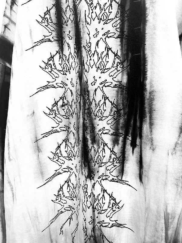 Harajuku Tie-dye Print O-neck Hoodies Women Streetwear Casual Loose Tops Grunge Y2k Aesthetic Clothes Vintage Sweatshirt