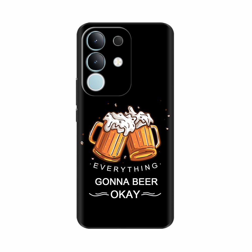 Pour Vivo Y29 4G Coque Mignon Panda Silicone Liquide Doux Étuis de Téléphone Pour Vivo Y29 4G Coques Y 29 Fundas Protection Dessin Animé Couverture Arrière