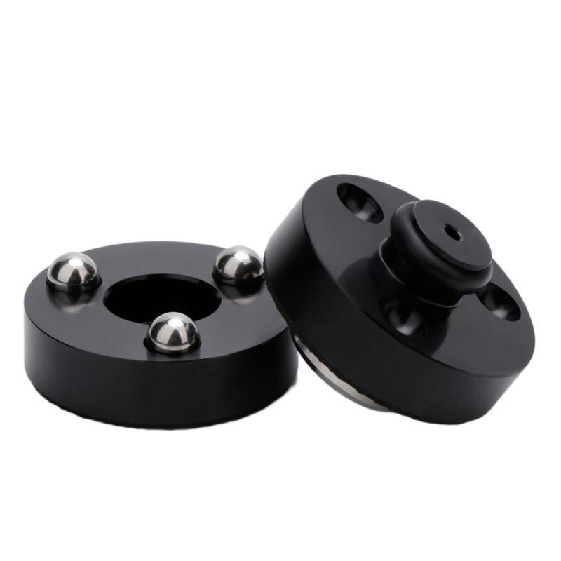 39x29mm Shockproof Speakers Spikes Base Pad Set of 4 Isolation Feet Pad Elevates Sound Responses