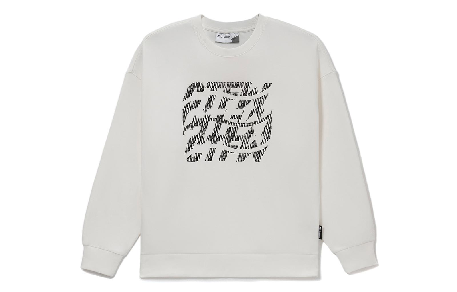 Li Ning CF Tracing Sweatshirt Unisex Ecru AWDRH08-1 XL