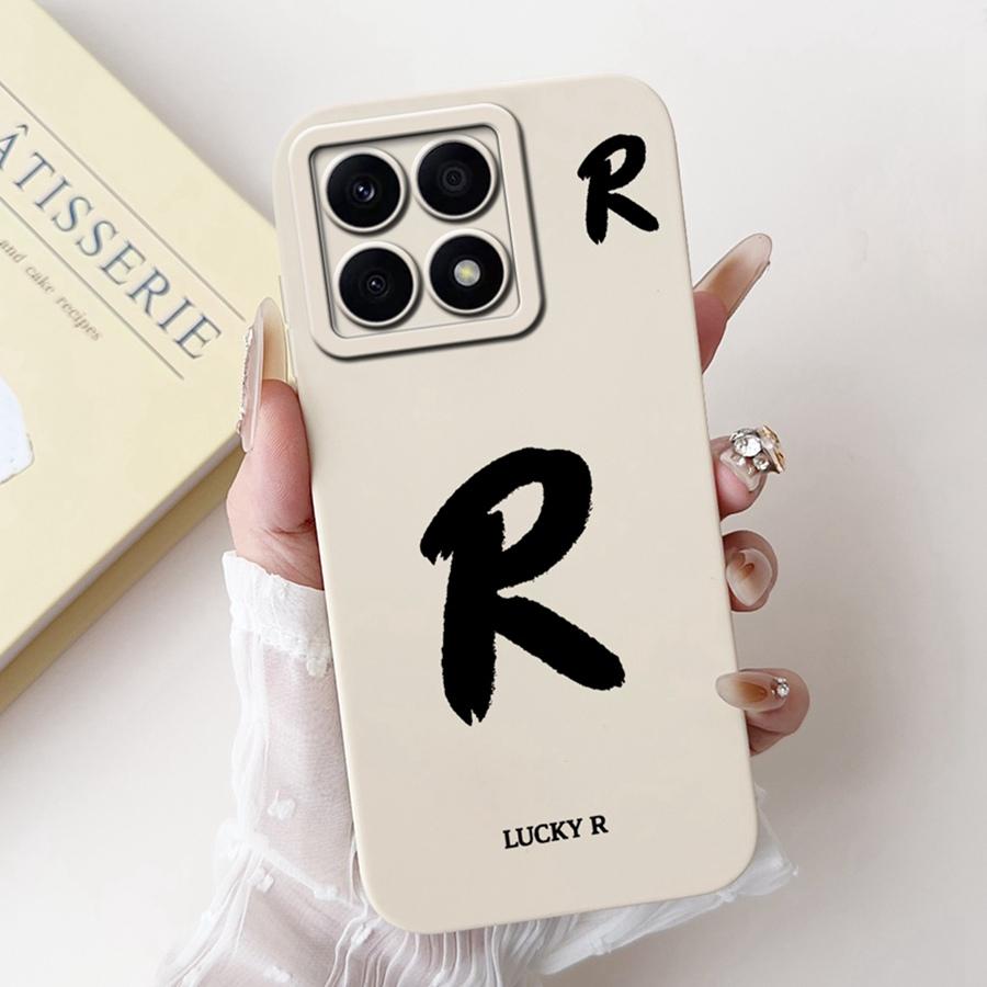 For Honor X8 X8a Case for HonorX8 4G X 8 A CRT-LX1 Soft Silicone Phone Coque Letter Painted Shockproof Protective Fundas Cover