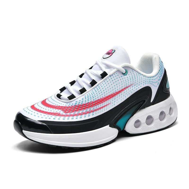 Unisex Cushioned Running Shoes Men Women - Lightweight Breathable Training Sneakers With Air Cushion Sole
