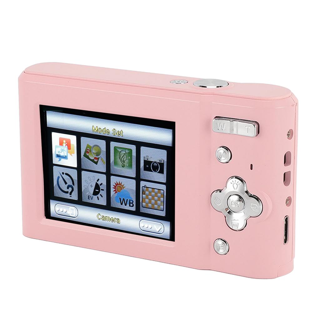Compact Digital Camera 1080P 2.4 Inch   Display Rechargeable 8X Zoom   48MP   Camera for Recording Photography