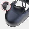 1 Pair Safety Shoe Covers Steel Toe Caps Protective Footwear Attachments Unisex Leather Overshoes for Factory Visitors