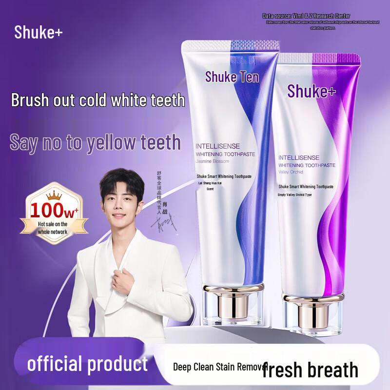Saky Smart Whitening Toothpaste Duo Pack