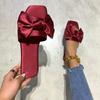 Bow Tie, Beach Sandals, Women's Slippers, Plus Size Flat Shoes, Sandals