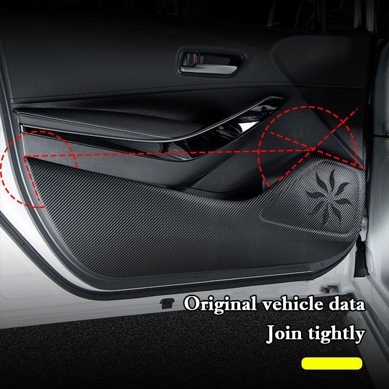 For Chery OMODA 5 -2024 2025 Car Door Anti Kick Pad Auto Glove Box Under Dashboard Side Edge Anti-Collision Sticker Decor