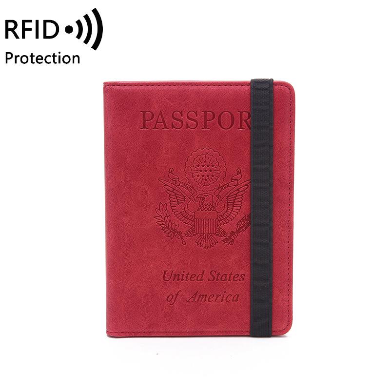 RFID Passport Holder: Multifunctional Travel Wallet for Ticket, Card & Document Protection