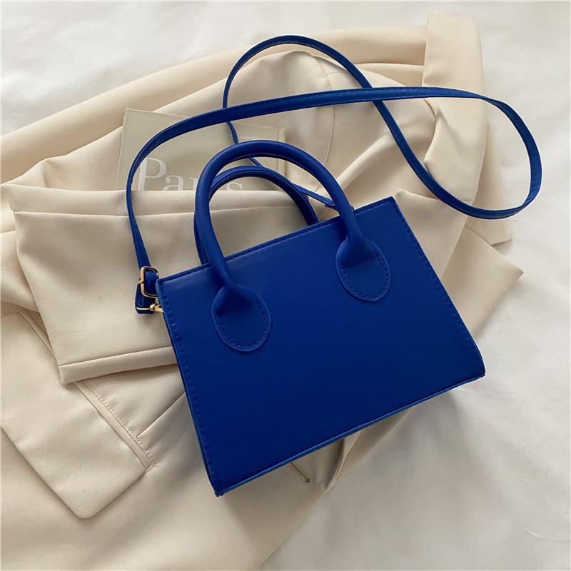 Trend Line Texture Bag Women's Messenger Bag New Trendy Portable Versatile Women's Bag Commuter Large Capacity Small Square Bag
