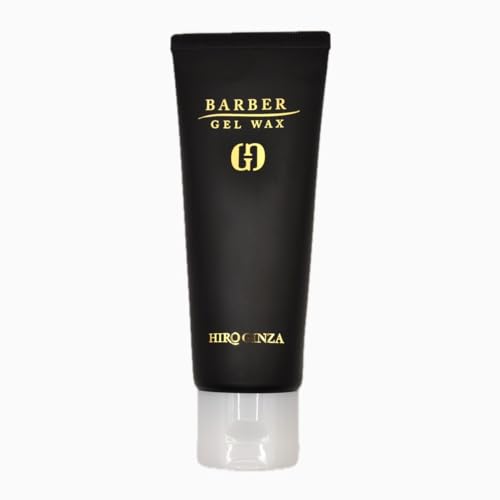 

Hiro Ginza [Barber Series] Gel Wax, 100g, Men s Gel and Wax, Glossy, Wet, Long-Lasting, Hard, Easy to Set, Two-Block Style, Perfect Before a Date, Fra
