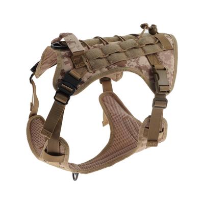 RENEWREVITAL Dog Harness, Mesh Design, No-Pull Dog Vest for Hiking, Suitable for Small, Medium, and Large Dogs, Camouflage, Large