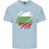 Torn Bulgaria Flag Bulgarian Day Football Unisexs Light Cotton TShirt