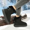 New Fashionable Bow Round Toe Elegant Snow Boots Winter Flat Wear-resistant Soft Students Plus Velvet Warm Women's Shoes