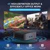 SZBOX Mini Small Windows 11 12th Generation Intel Alder Lake N150 Up To Small No No Game Mini Dual Screen 1GHz 1000M Mini Computer PC, PC, Pro, (4C/4T