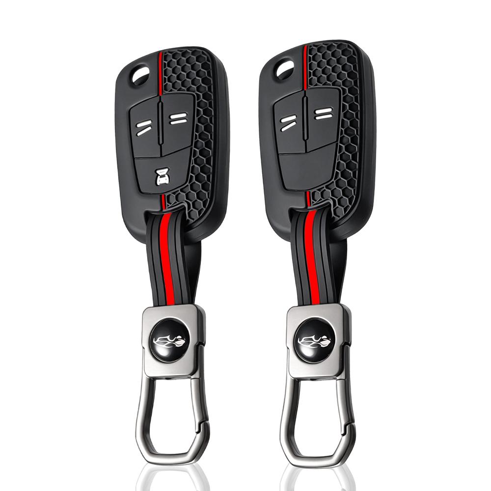 Silicone Car Remote Key Case Cover Shell Fob For Opel Vauxhall Astra H Corsa D Vectra C Zafira Astra Vectra Signum 2/3 Buttons