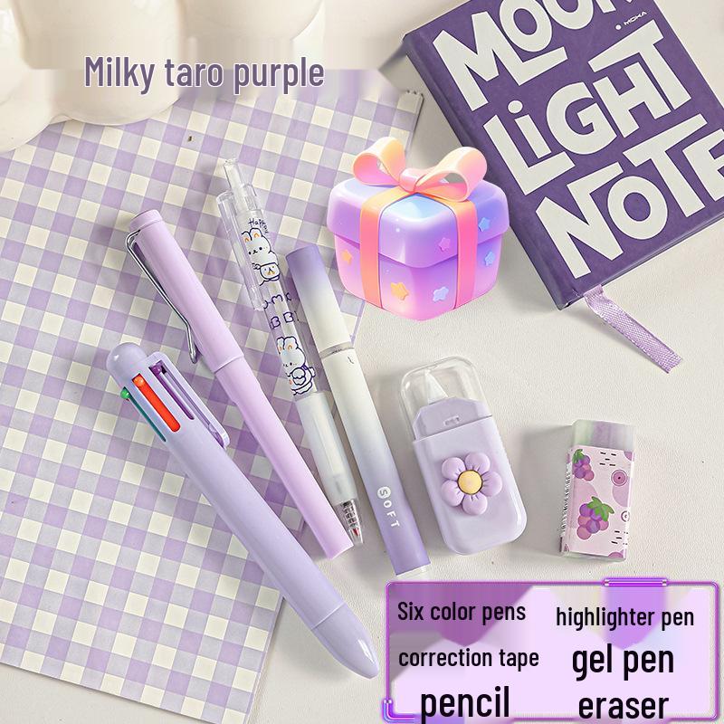 Adorable 6-Piece Stationery Gift Set for Students and Graduates