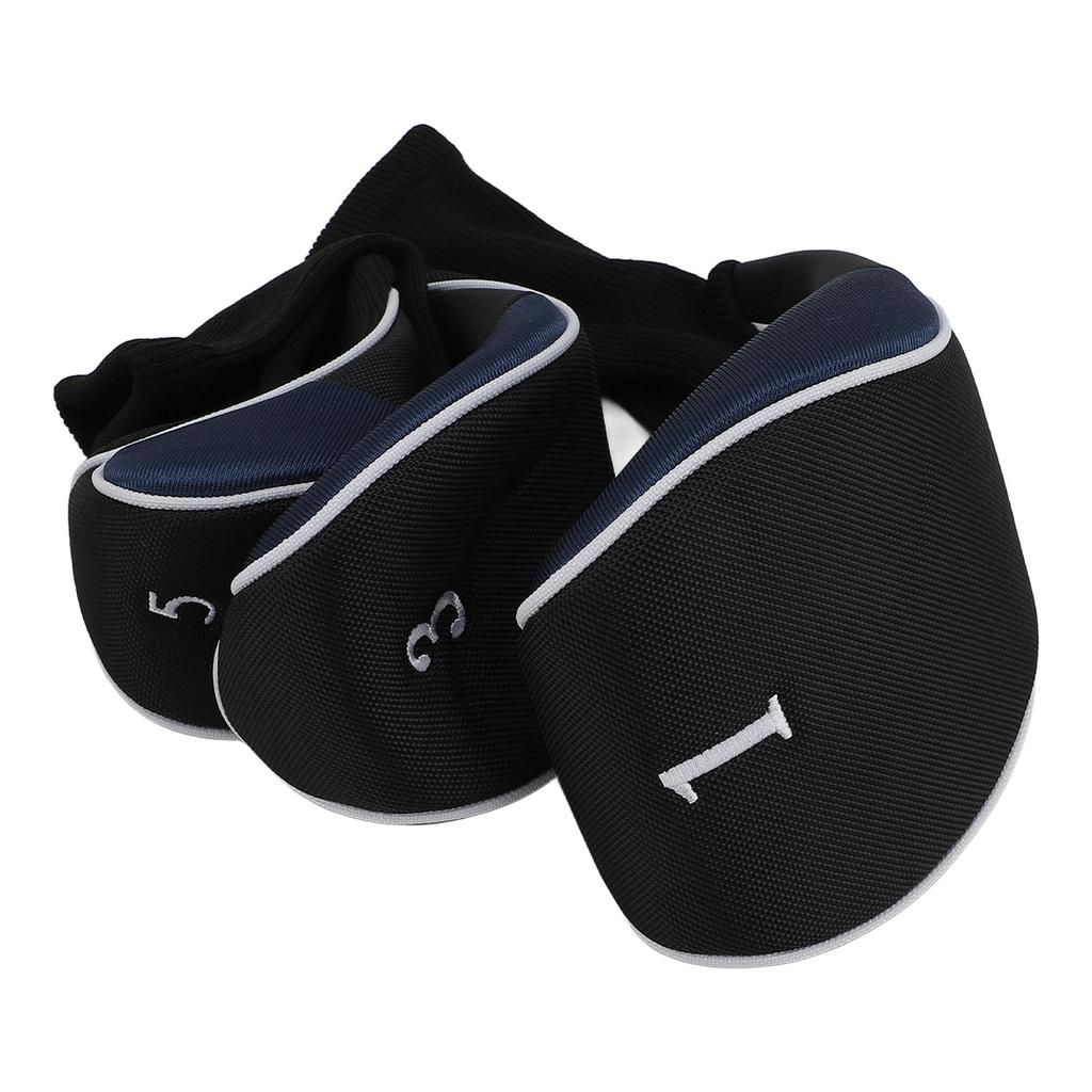 3PCS   Head Covers for Driver Fairway Woods     Elastic   Neck Headcovers Set