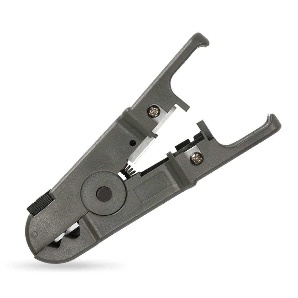 Professional Pliers Universal Rotary Coax Coaxial UTP/STP Cable Wire Cutter Stripping Tool Stripper