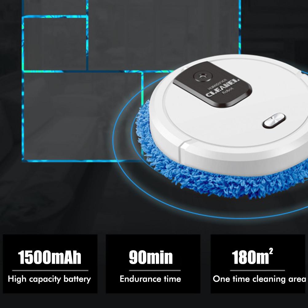 Robotic Cleaner Smart Mobile Humidifier Multifunction Wet Mopping for Cleaning Tile Wood Floors