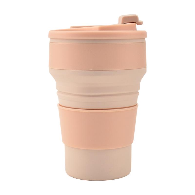 Collapsible Silicone Travel Mug for Camping and Sports