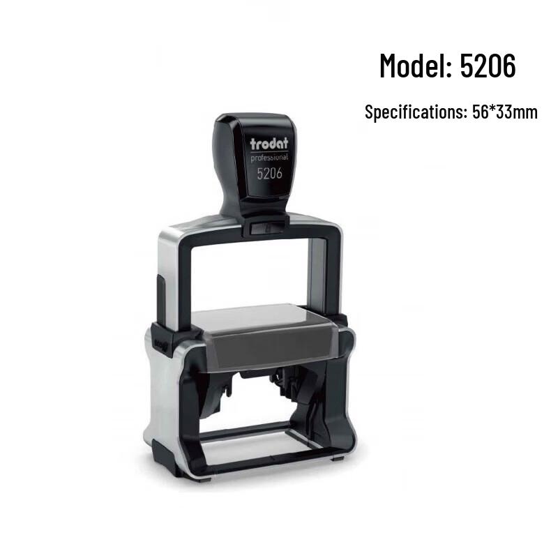 Abay 5206 Self-Inking Text Stamp