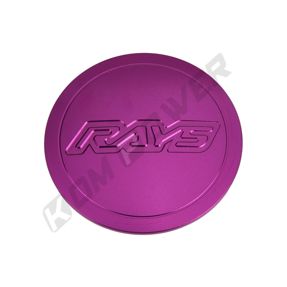 4-teilige Auto-Rennsport 3D VOLK RAYS Logo Felgenmitte 60MM 61MM 62MM Legierungsfelgenabdeckung Radkappen CE28 TE37 RE30 ZE40