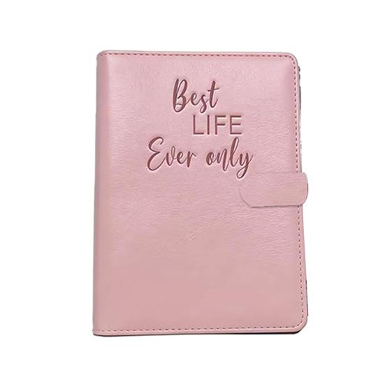 

Tract Holder Folder for Ministry, Faux Leather Mini Field Service Organizer, Magnetic Closure Jehovahs Witnesses Supplies for Pioneers розовый