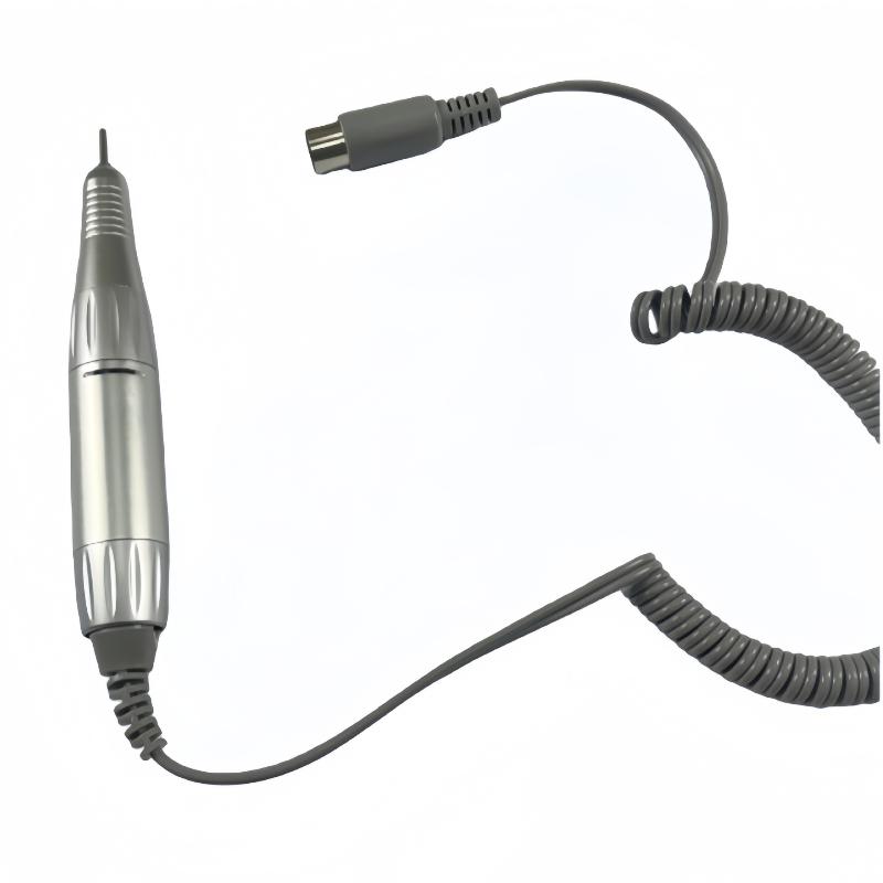 Electric Nail Drill Handpiece 5 PIN Fast Heat Dissipation Low Noise Replaceable Pen Handle for Manicure Pedicure Polish Grinding