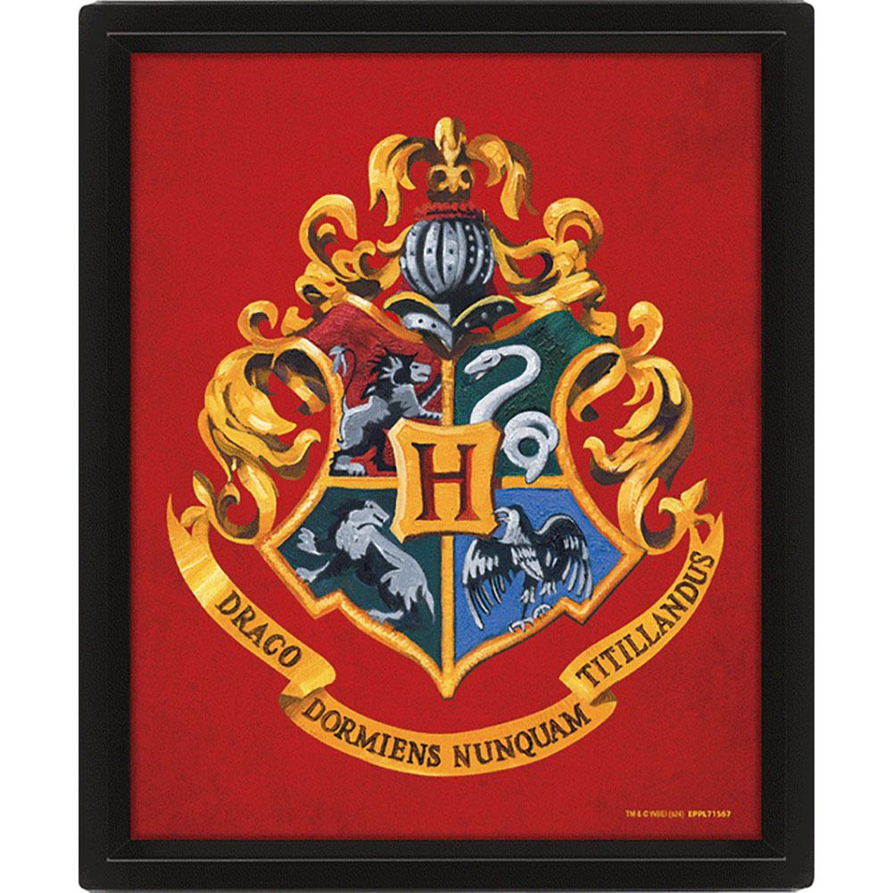 Harry Potter Gryffindor 3D Framed Picture