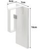 Yamazaki Magnetic Washing Machine Laundry Net Hanger W7 x D6 x Plate 3584 Plate, White, Approx. H16cm,
