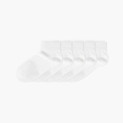 Basic Shorts White 5-Pair Set