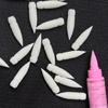 10Pcs Liquid Acrylic Marker Tip Replacements Soft Nylon Bristles Brush Tip For Liquid Acrylic Paint Pen Acrylic Marker