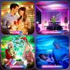 Northern Light Projector with White Noise Remote Control 8 Aurora Effects Adjustable Galaxy Bedroom Lights